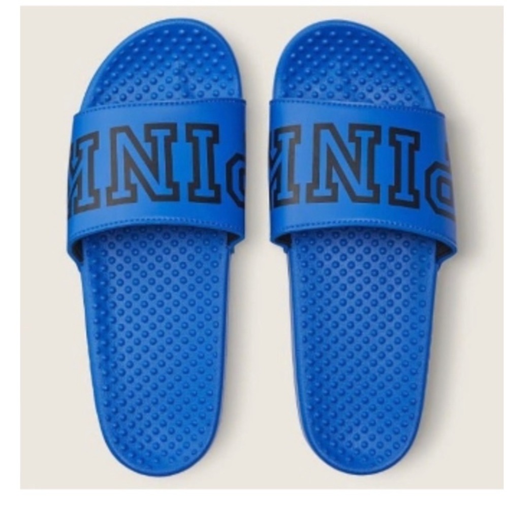 Vs pink blue sandals